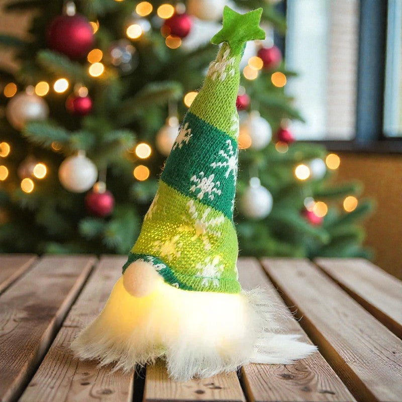 Christmas Gnome Ornaments LED