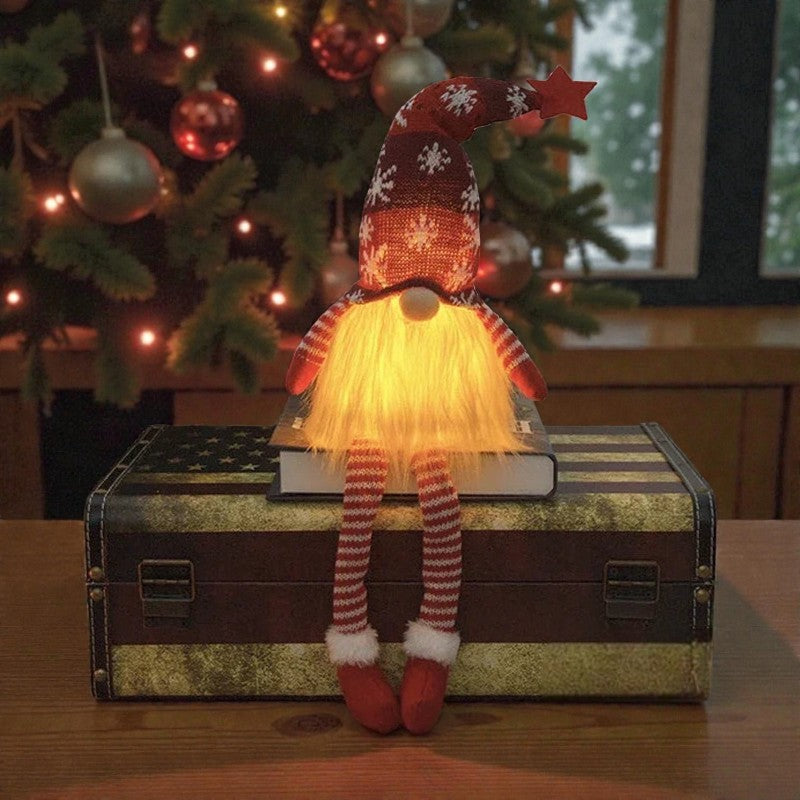 Christmas Gnome Ornaments LED