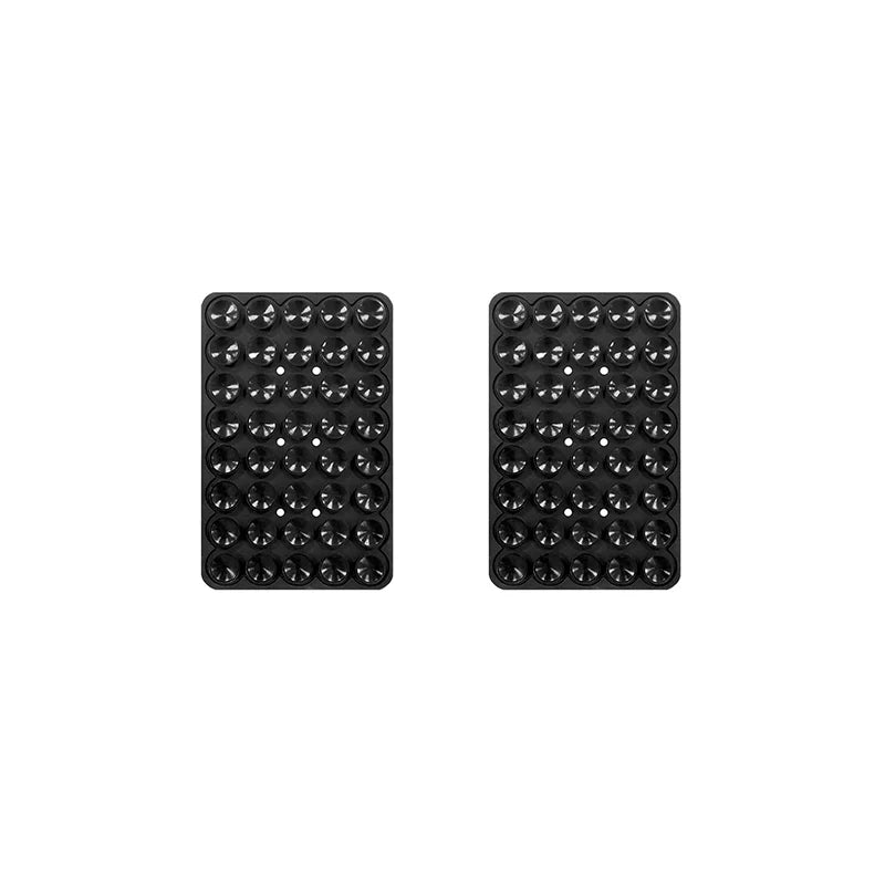 Single Double Side Silicone Suction Pad For Mobile Phone Fixture Suction Cup Backed Multifunctional Adhesive Silicone Rubber Suc