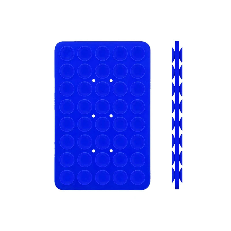 Single Double Side Silicone Suction Pad For Mobile Phone Fixture Suction Cup Backed Multifunctional Adhesive Silicone Rubber Suc